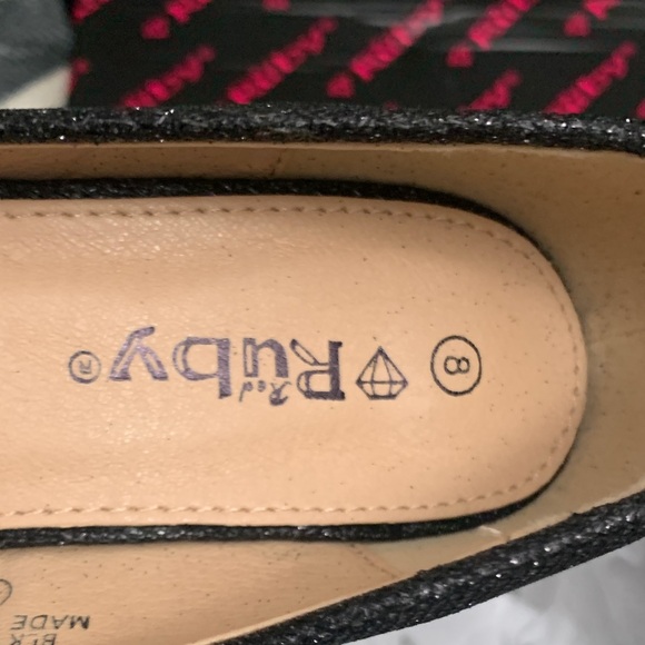 Ruby Rd. Sparkling Black Heels - Picture 5 of 10